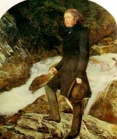 Millais, Sir John Everett - portrait of john ruskin